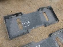 Backer Plate for Skid Steer