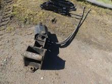 2020 Bobcat 30C Auger Attachment, s/n 306303-01 for Skid Steer: No Bits