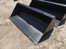 Swict 66" Smooth Bucket for Skid Steer