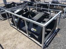 2-cylinder Grapple for Skid Steer