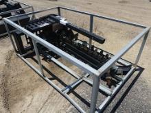 Trencher Attachment for Skid Steer