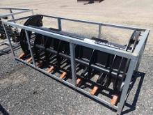2-cylinder Grass Grapple for Skid Steer