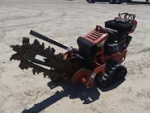 Ditch Witch RT16 Walk-behind Trencher, s/n XAC0000191: Rubber Tracks, Meter
