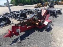 2007 Ditch Witch 1230 Walk-behind Trencher, s/n CMW1230HA70001148 w/ Traile