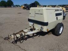 Ingersoll Rand 100 Towable Air Compressor, s/n 298865: JD Diesel Eng., Mete
