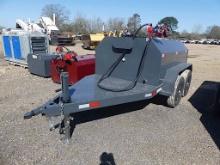 750-gallon Fuel Trailer (No Title - Bill of Sale Only): T/A, Bumper-pull, 1