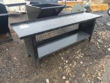 90" Steel Work Bench