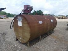 1000-gallon Fuel Tank w/ Pump, Hoze & Nozzle