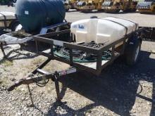 Trailer: Bumper-pull, S/A, w/ 300-gal Tank