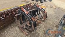 2-cylinder Grapple Attachment for Skid Steer