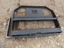 45" Skid Steer Fork Frame w/ 42" Forks