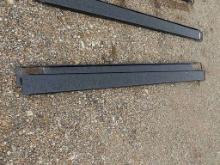 84" Light Duty Forks Extensions