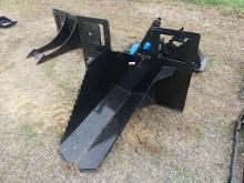 40" Skid Steer Spade Bucket