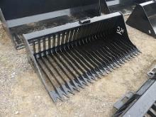 72" QT High Side Fine Skeleton Bucket