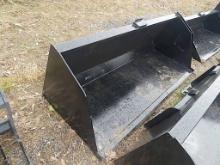 84" Skid Steer Snow/Litter Bucket