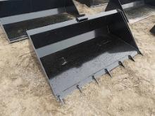66" Skid Steer Bucket w/ Teeth