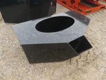 Mini Universal Attach Skid Steer Concrete Placement Bucket