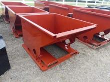 1.5 cu yd Self Dumping Hopper w/ Fork Lift Pockets