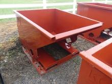 1.5 cu yd Self Dumping Hopper w/ Fork Lift Pockets