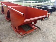 2.0 cu yd Self Dumping Hopper w/ Fork Lift Pockets