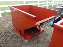 2.0 cu yd Self Dumping Hopper w/ Fork Lift Pockets
