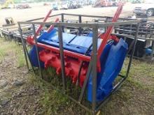 Unused 2025 AGT Drum Mulcher for Skid Steer: Double Carbine Teeth