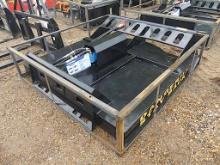 Unused 2025 Mower King 77" Brush Cutter, s/n 25021504A for Skid Steer: Quic