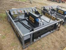 Unused 2025 Mower King 77" Brush Cutter, s/n 25021501A for Skid Steer: Quic