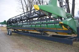 2002 John Deere 930f Platform; 30 Ft; Hydraulic Fore, Aft, Up, Down On Reel