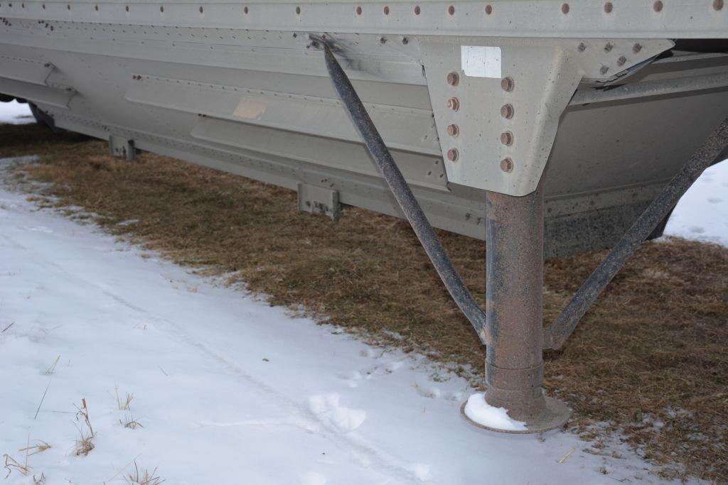 1990 Timpte Hopper Trailer; 40ft; Mini Air Ride; New Roll Over Tarp; Low Si