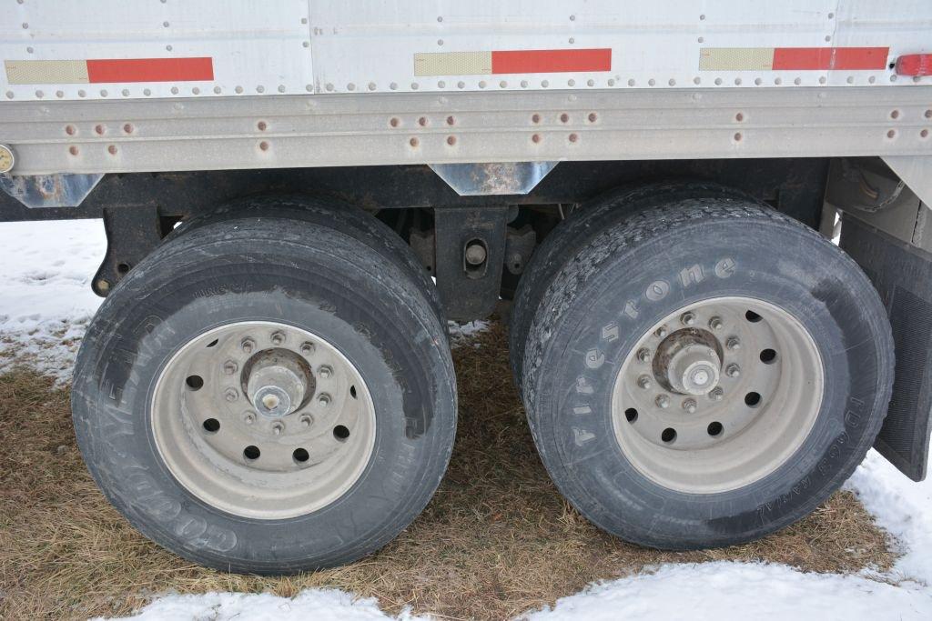 1990 Timpte Hopper Trailer; 40ft; Mini Air Ride; New Roll Over Tarp; Low Si