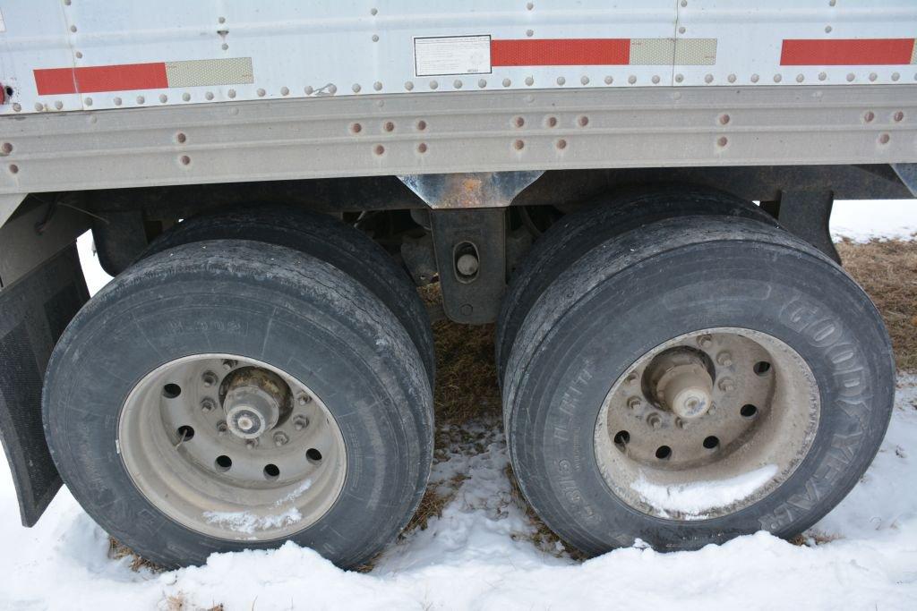 1990 Timpte Hopper Trailer; 40ft; Mini Air Ride; New Roll Over Tarp; Low Si