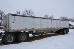 1990 Timpte Hopper Trailer; 40ft; Mini Air Ride; New Roll Over Tarp; Low Si