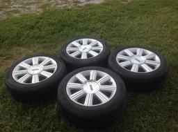 Set Of 4 : 225-50-r17 Tires