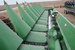 2010 John Deere 12 Row Poly Corn Head, Single Point, 360 Yield Brush Chains