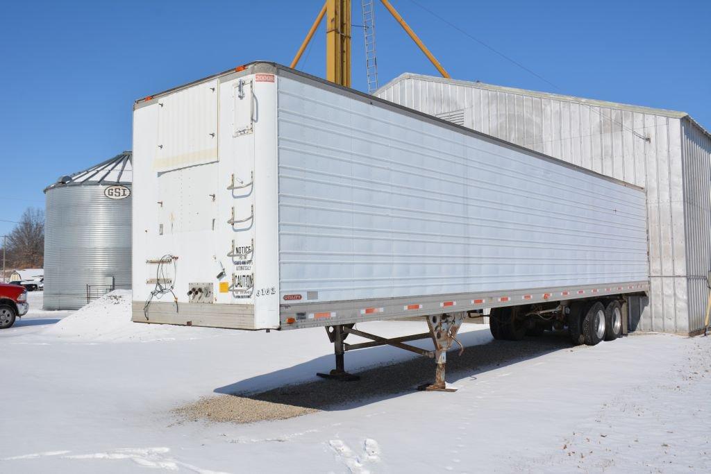 48 Ft. American Enclosed Semi Trailer, Used For Storage, No Title