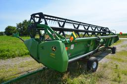 2004 John Deere 630f Hydra Flex, 30’, Poly Skid Plates, Full Width Poly Fin