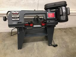 Clarke  4 1/2" Metal Work Band Saw (NEW) 120 Volt, 4 Speed, Mdl BT1015A, Ho