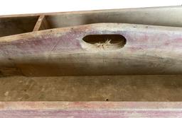 Antique Wood Toolbox