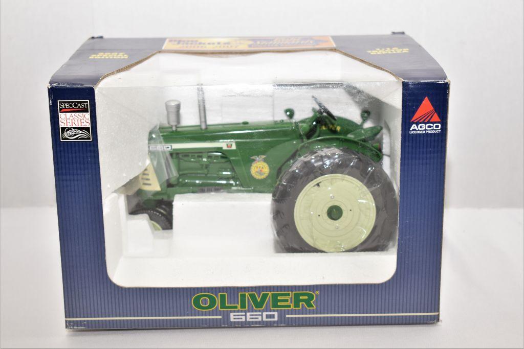 Iowa FFA Association 2007 Special Edition Oliver 660, 1/16th Scale, Stock #