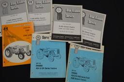 Group of 7 Books For IH Utility Tractors Including, Blue Ribbon D193 Diesel