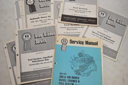 Group of 9 Books Including, Blue Ribbon Service Tel A Depth System Service