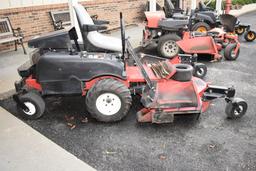 2T 220 Bush Hog 60" Deck Zero Turn Mower, 1048 Hrs