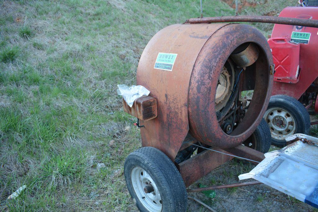 Christmas Tree Cable Baler, Gas Powered by Howey w/ Honda Gx200 Gas Engine,