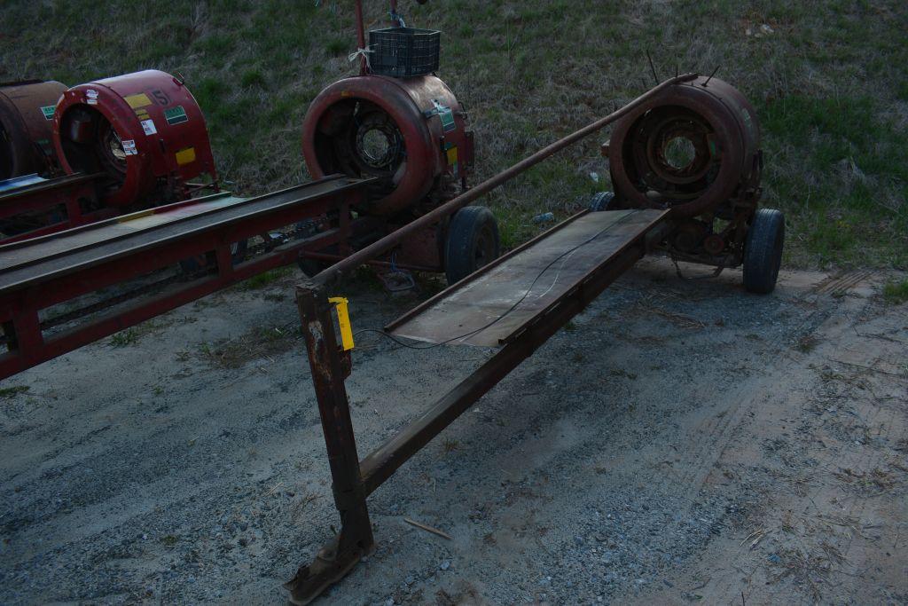 Christmas Tree Cable Baler, Gas Powered, by Howey, w/ Briggs 8 HP Engine