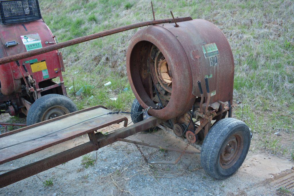 Christmas Tree Cable Baler, Gas Powered, by Howey, w/ Briggs 8 HP Engine