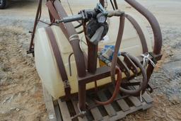 Leinbach Line 3 pt 110 gal Sprayer with Pump and 20' boom