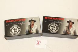 Winchester "100 Years of John Wayne", .45 Colt, 250gr LFN, "Duke" Stamped on cartridge base, 50rds p