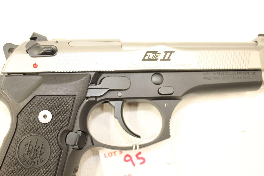 Beretta 92 G Elite2 , Novak Target Pistol, Brigadier Slide-Novak Sights and magazines, s/n BER225033