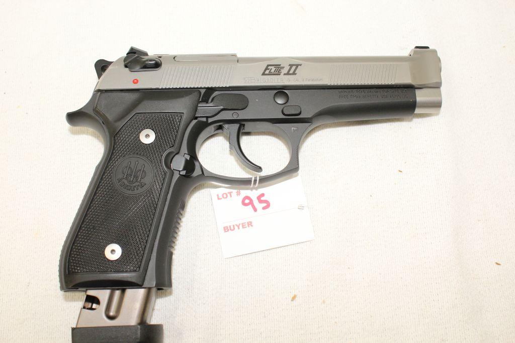 Beretta 92 G Elite2 , Novak Target Pistol, Brigadier Slide-Novak Sights and magazines, s/n BER225033